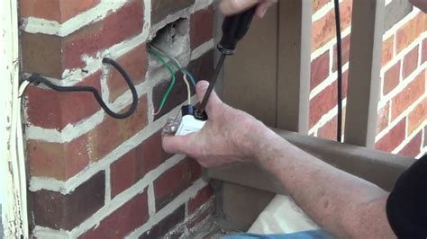 old work outdoor electrical box|replace existing electrical box.